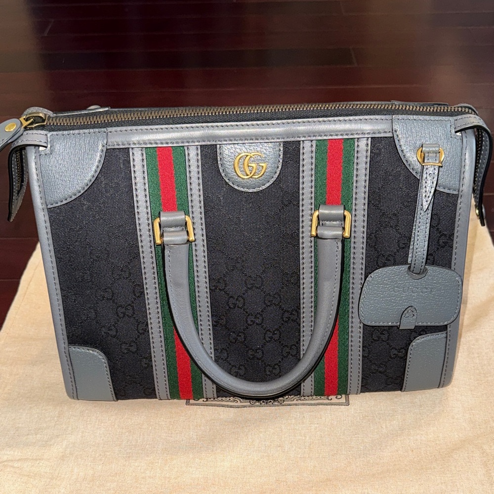 Gucci Bauletto Top Handle Bag